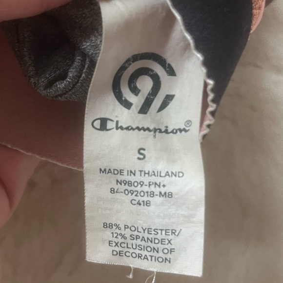 C9 Champion Rose Gold Splatter Mesh Detail Medium Support Sports Bra S - Picture 6 of 6